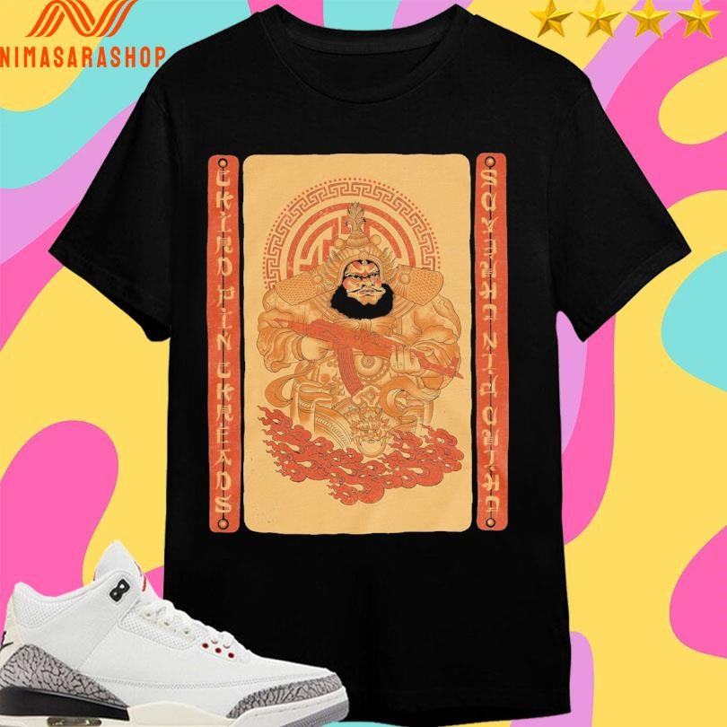 Third Pin Threads Chinese Warrior Shirts