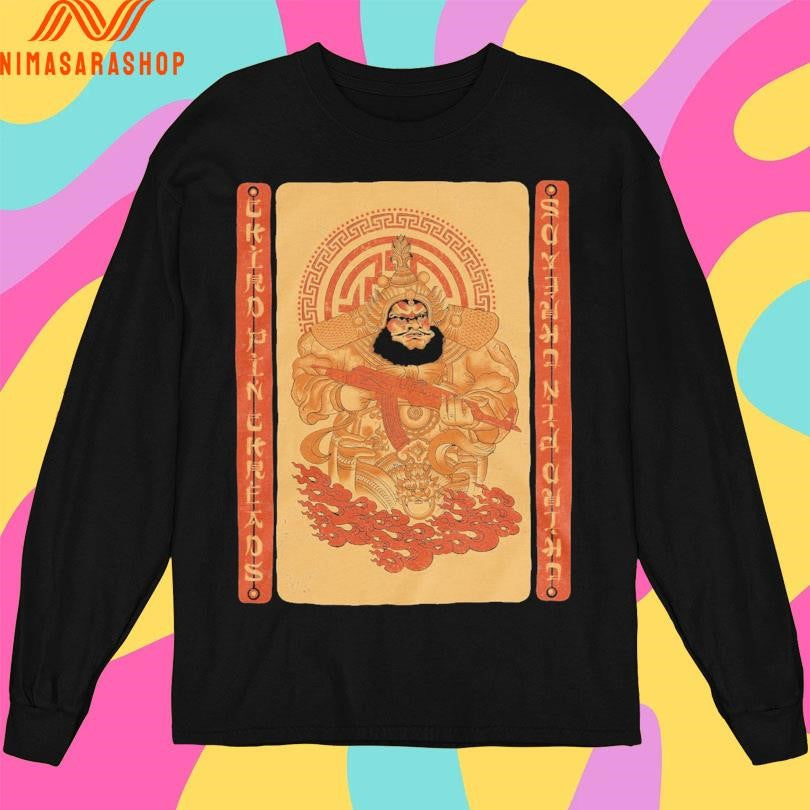 Third Pin Threads Chinese Warrior Shirts