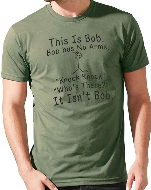 This Is Bob Bob has No Arms Knock Knock Who's There? It Isn't Bob Shirt | Funny Shirt Men Hoodie Sweatshirt