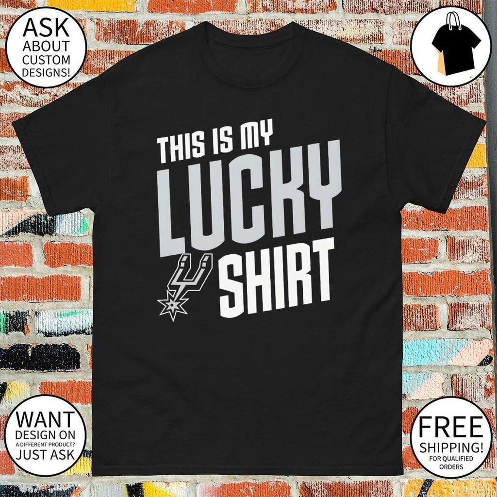 This Is My Lucky San Antonio Spurs NBA Basketball logo shirt
