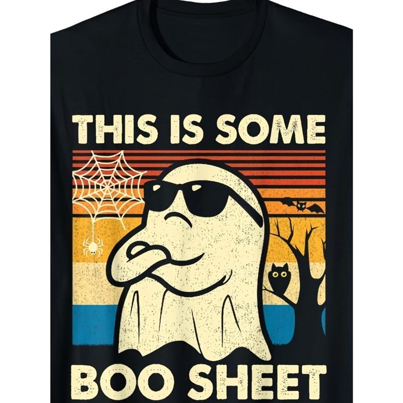 This Is Some Boo Sheet Cool Cute Ghost Retro Funny Halloween Men Women T-Shirt made in usa Hoodie Sweatshirt