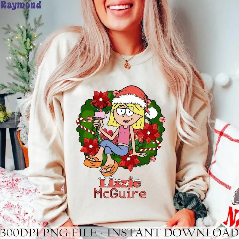 This Is What Dreams Are Made Of Lizze Mcguire Christmas Sweatshirt, Cartoon Lizzie McGuire Sweatshirt Shirt Hoodie