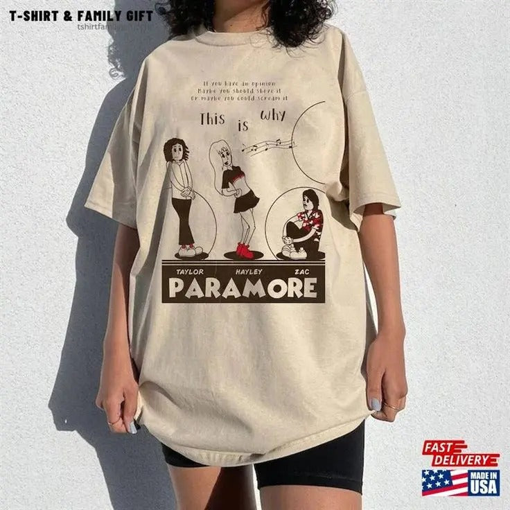 This Is Why Funny Shirt, Rock Band Hayley Williams Graphic Tee Hoodie Sweatshirt | PrintMintTees.com
