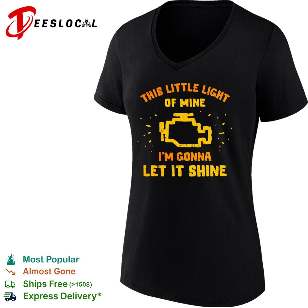 This little light of mine I’m gonna let it shine shirt