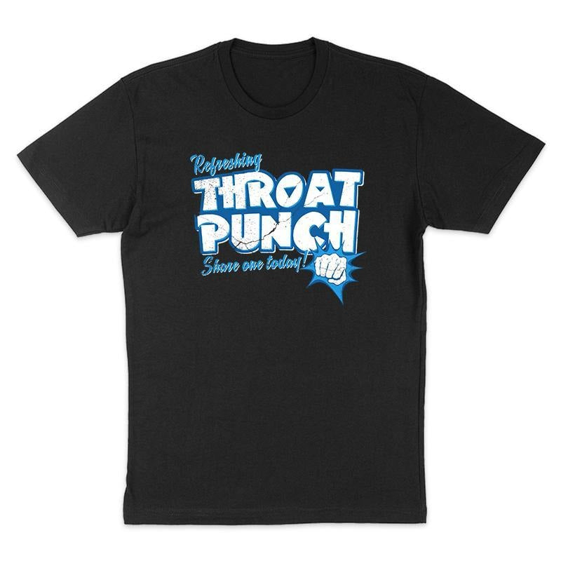Throat Punch Tee, Funny Shirt, Dark Humor Tee, Hoodie Sweatshirt | PrintMintTees.com