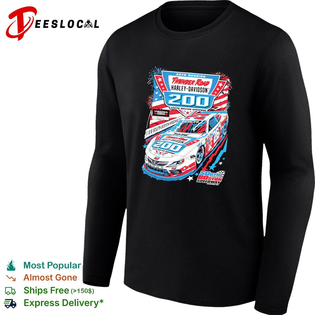 Thunder Road Harley-Davidson 200 South Boston Speedway 26 Toyota Camry Racing shirt