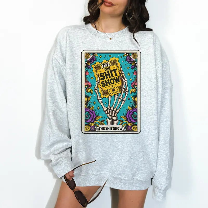 Tickets to the S ShowTarot- Unisex Crewneck Sweatshirt