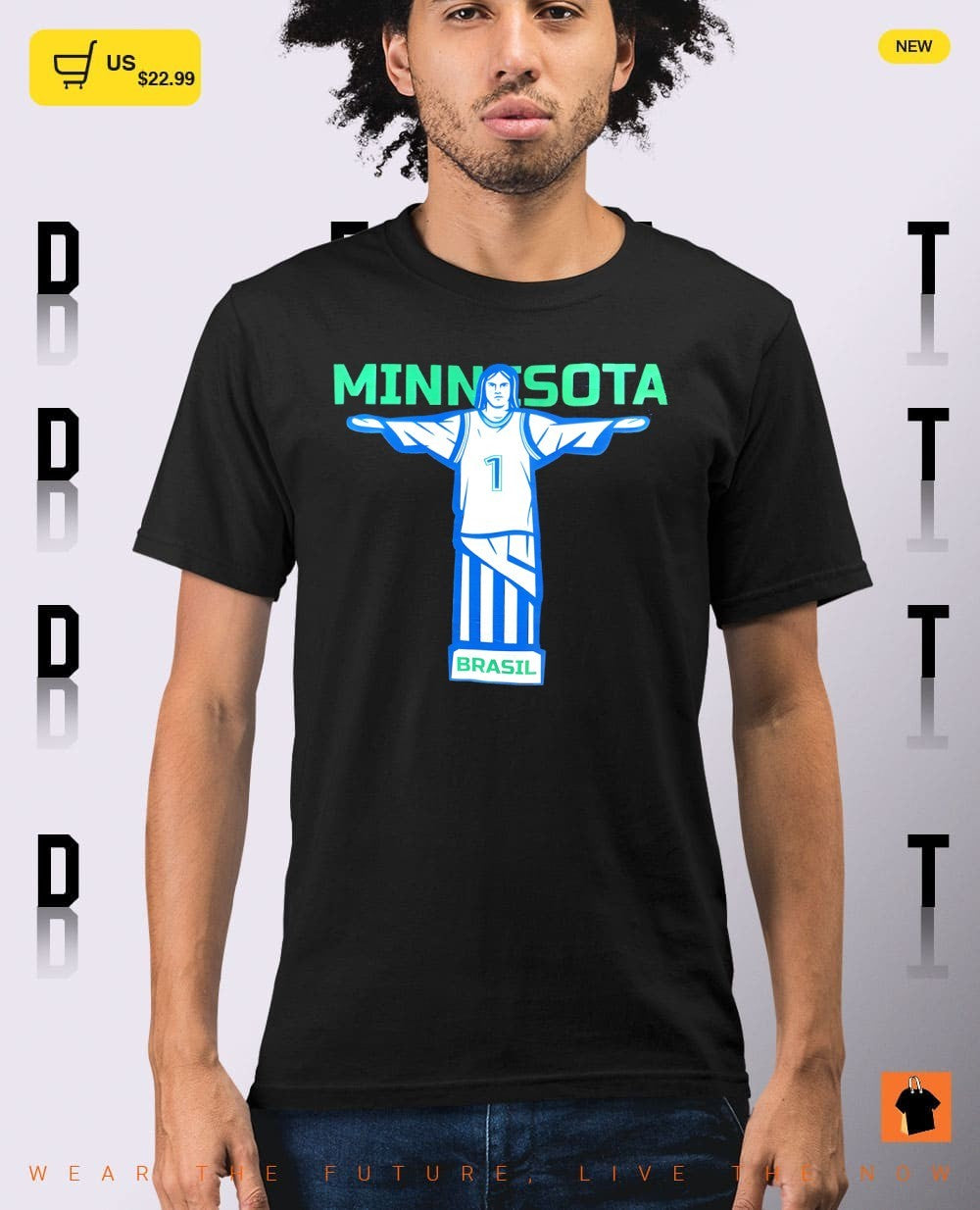 Timberwolves Brazil Terrence Shannon Jr Minnesota Timberwolves Jesus shirt