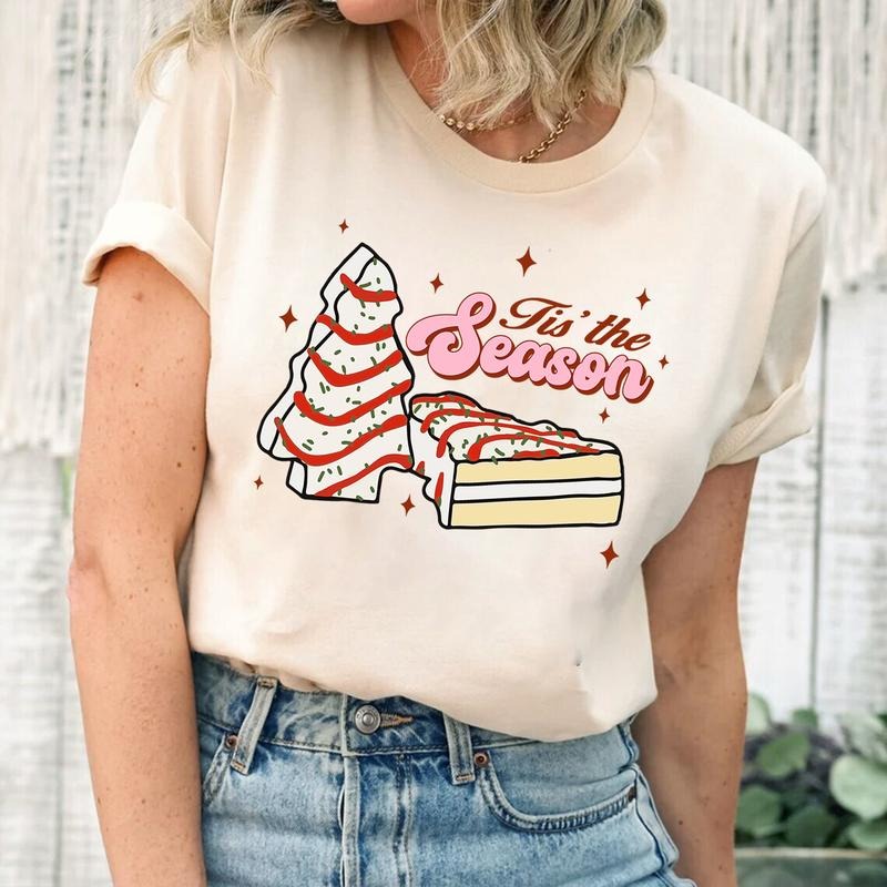 Tis Season Tree Cake Shirt Merry T-Shirts, Hoodie, Sweatshirt