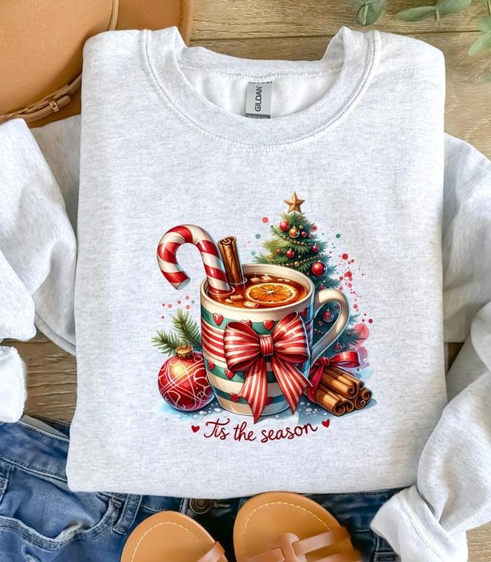 Tis The Season Sweatshirt, Christmas Tis The Season Sweatshirt, Merry Christmas Shirt, Christmas Sweatshirt, Cute Winter...