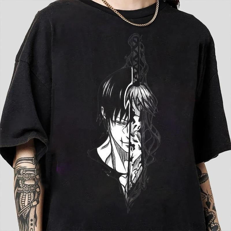 Toji Fushiguro T-Shirt, Graphic Tee, Unisex Shirt, Gift For Him, Her, Gift For Fans,  Menswear Top Underwear Hoodie...