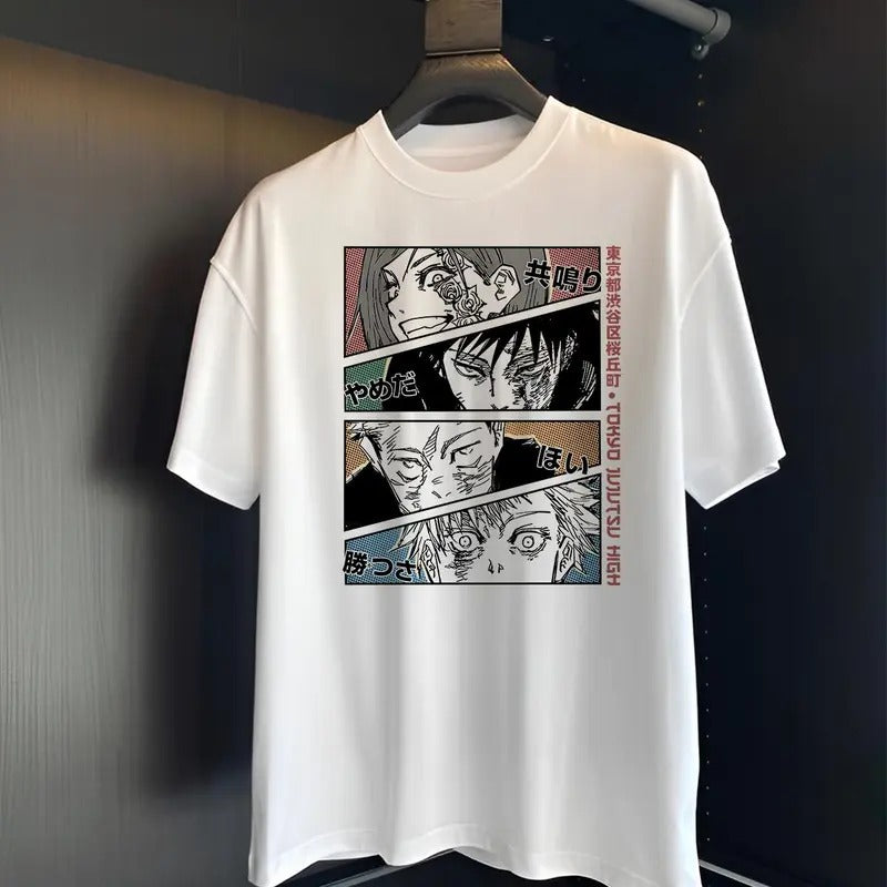 Tokyo Jujutsu Kaisen Anime Tee, Trendy JJK Cotton Shirt for Every Fan Sweatshirt, Hoodie, Comfort Colors | PrintMintTees.com