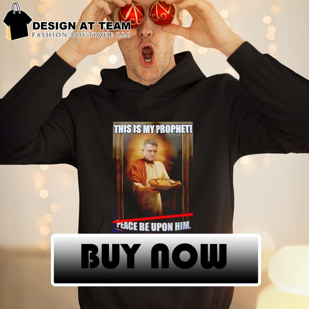 Tommy Robinson Jesus this is my prophet peace be upon him shirt
