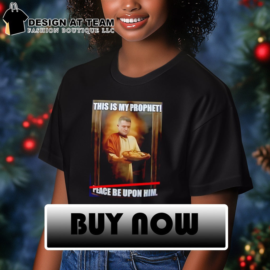 Tommy Robinson Jesus this is my prophet peace be upon him shirt