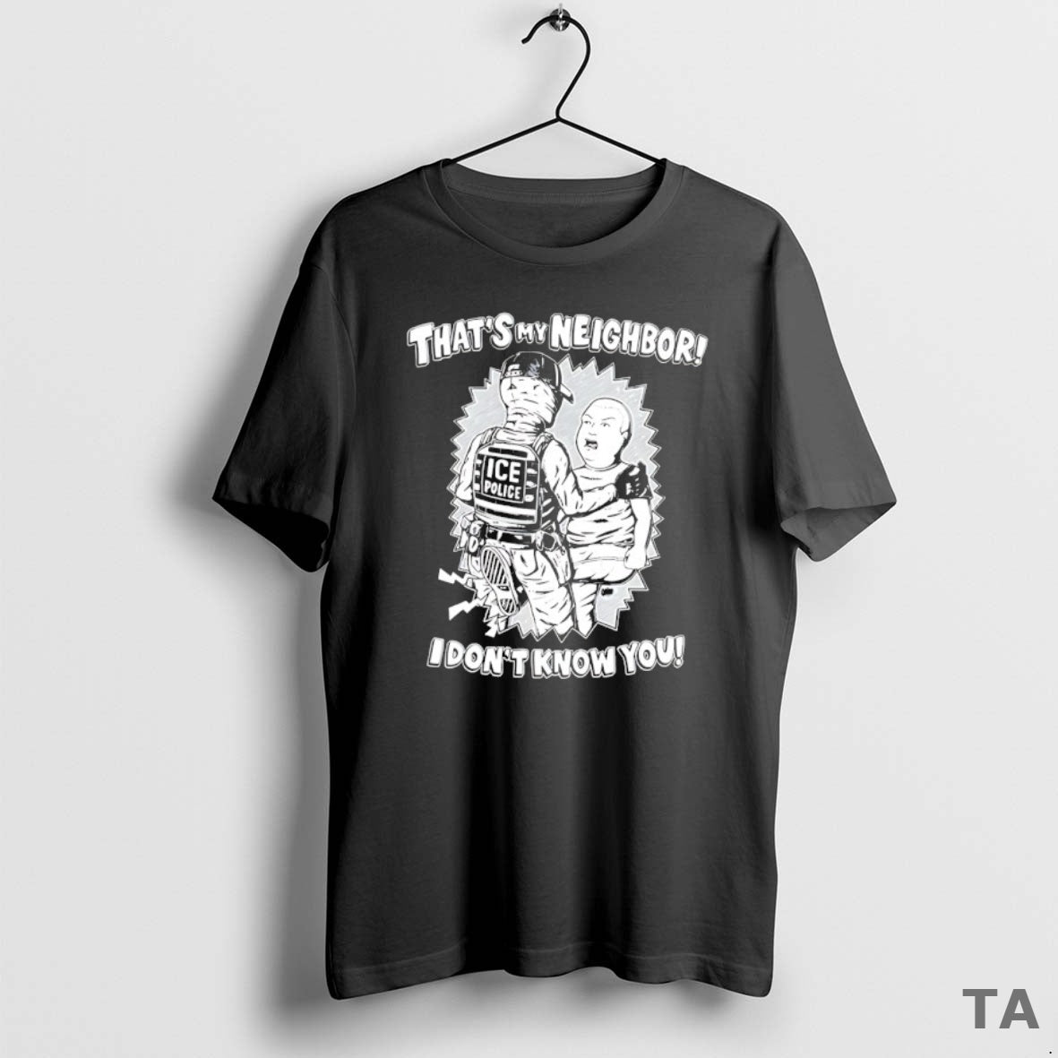 Top Bobby Hill Thats My Neighbor I Dont Know You T Shirt Sweater Hoodie, Sweatshirt | PrintMintTees.com