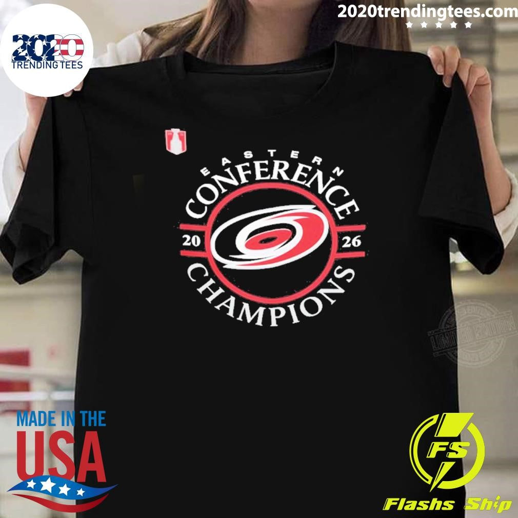 Carolina Hurricanes Eastern Conference Champions 2026 Shirt