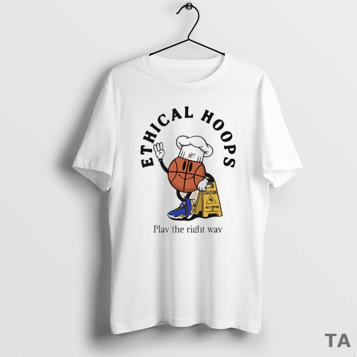 Top Ethical Hoops Play The Right Way Slogan Ball T Shirt Sweater Hoodie, Sweatshirt | PrintMintTees.com