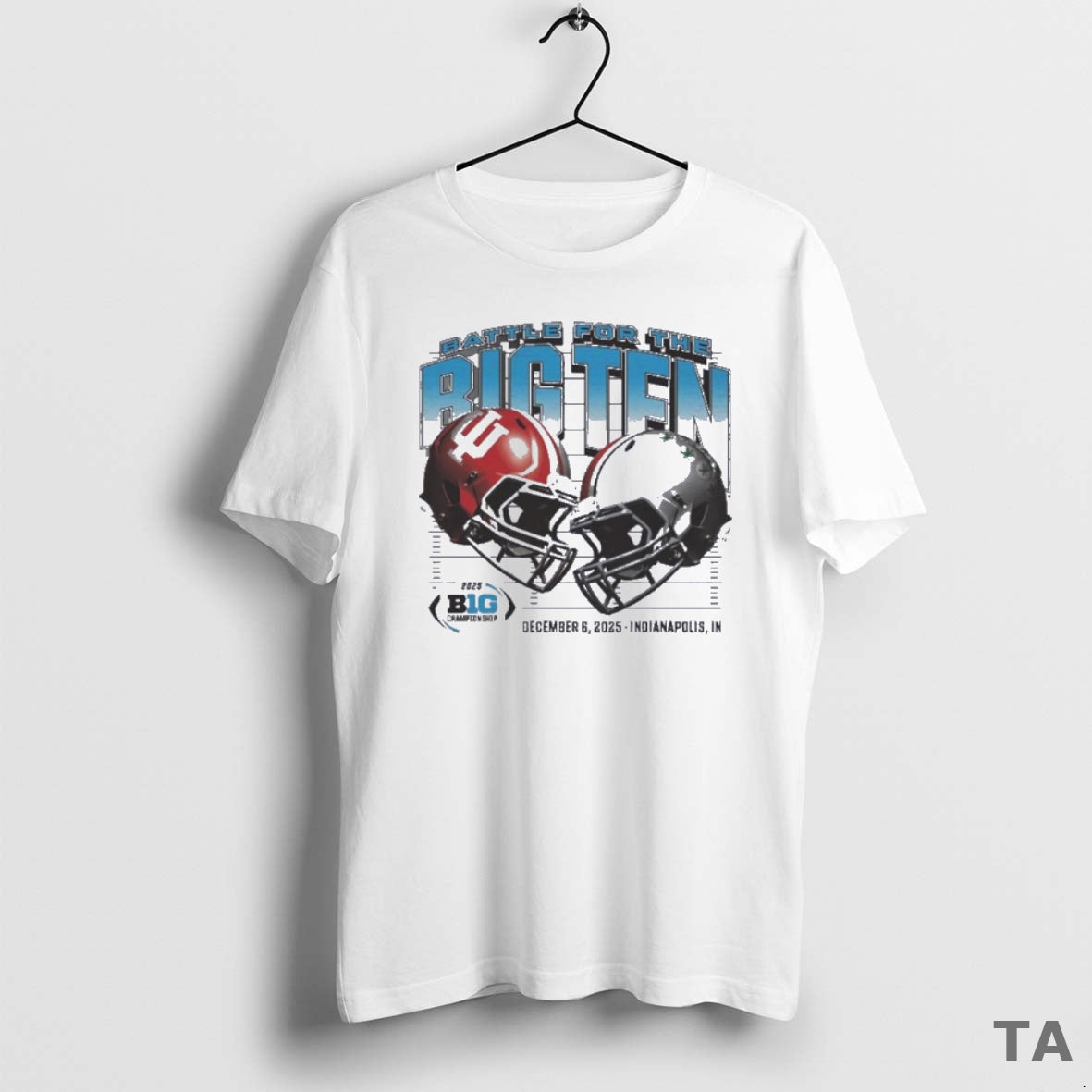 Top Iu Vs Osu Battle For The Big Ten 2025 T Shirt Sweater Hoodie, Sweatshirt | PrintMintTees.com