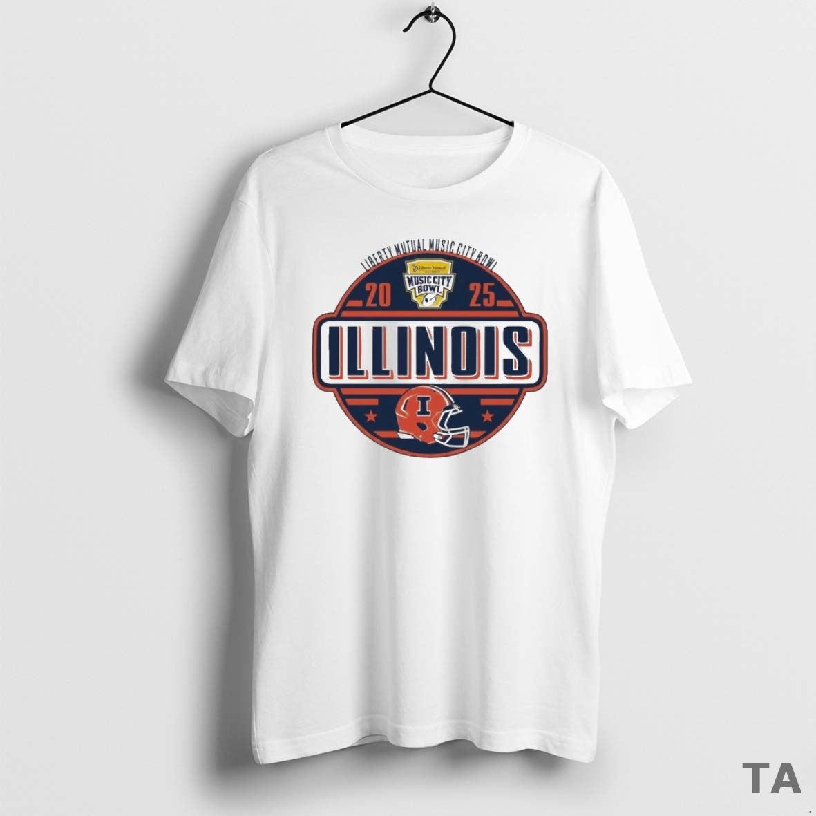 Top Illinois Fighting Illini Football 2025 Music City Bowl Orange T Shirt Sweater Hoodie, Sweatshirt | PrintMintTees.com
