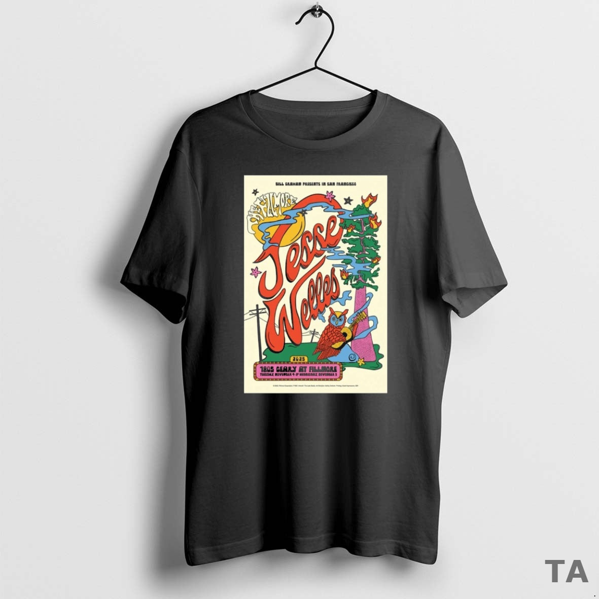 Top Jesse Welles San Francisco Ca November 4 5 2025 Concert T Shirt Sweater Hoodie, Sweatshirt | PrintMintTees.com
