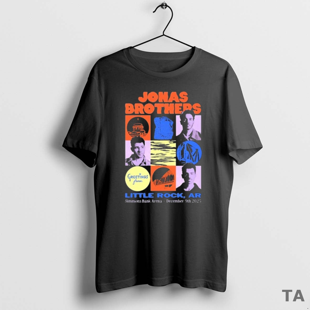 Top Jonas Brothers Little Rock Ar Simmons Bank Arena December 9 2025 Event T-Shirts, Hoodie, Sweatshirt | PrintMintTees.com