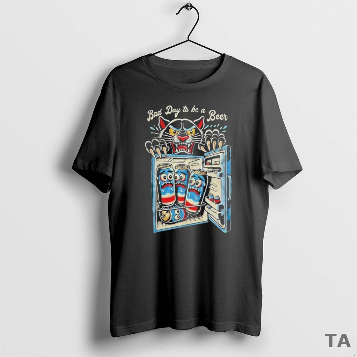 Top Lakeview Bad Day To Be A Beer Panther T Shirt Sweater Hoodie, Sweatshirt | PrintMintTees.com