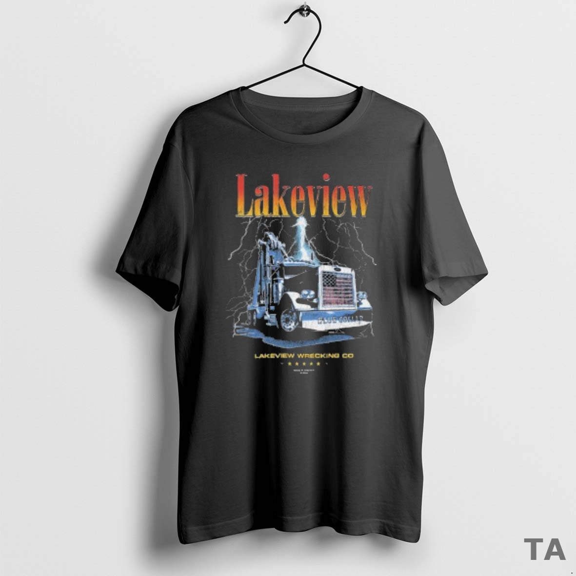 Top Lakeview Wrecking Co Catch A Right Hook From Redneck Blue Collar T Shirt Sweater Hoodie, Sweatshirt | PrintMintTees.com