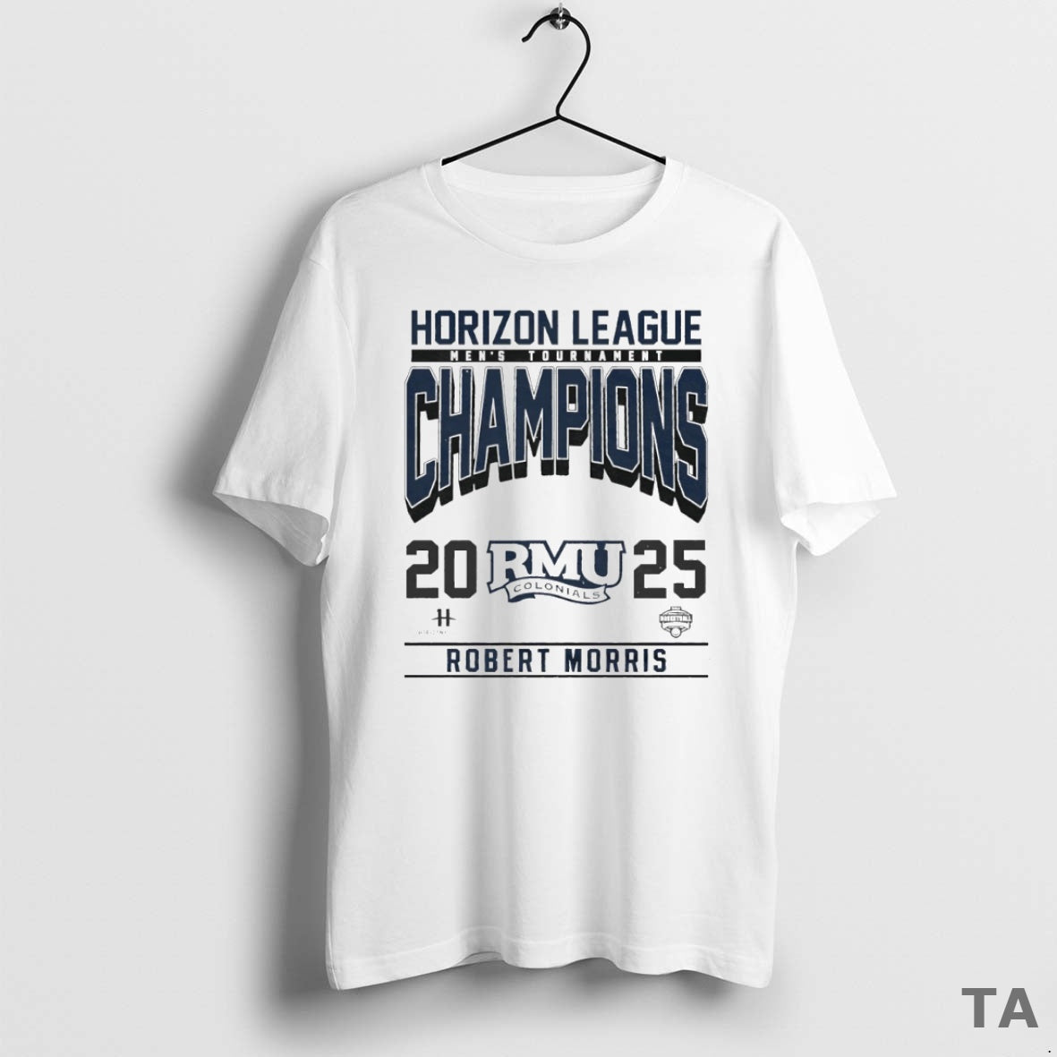 Top Robert Morris 2025 Mens Tournament Horizon League Champions Circle T Shirt Sweater Hoodie, Sweatshirt | PrintMintTees.com