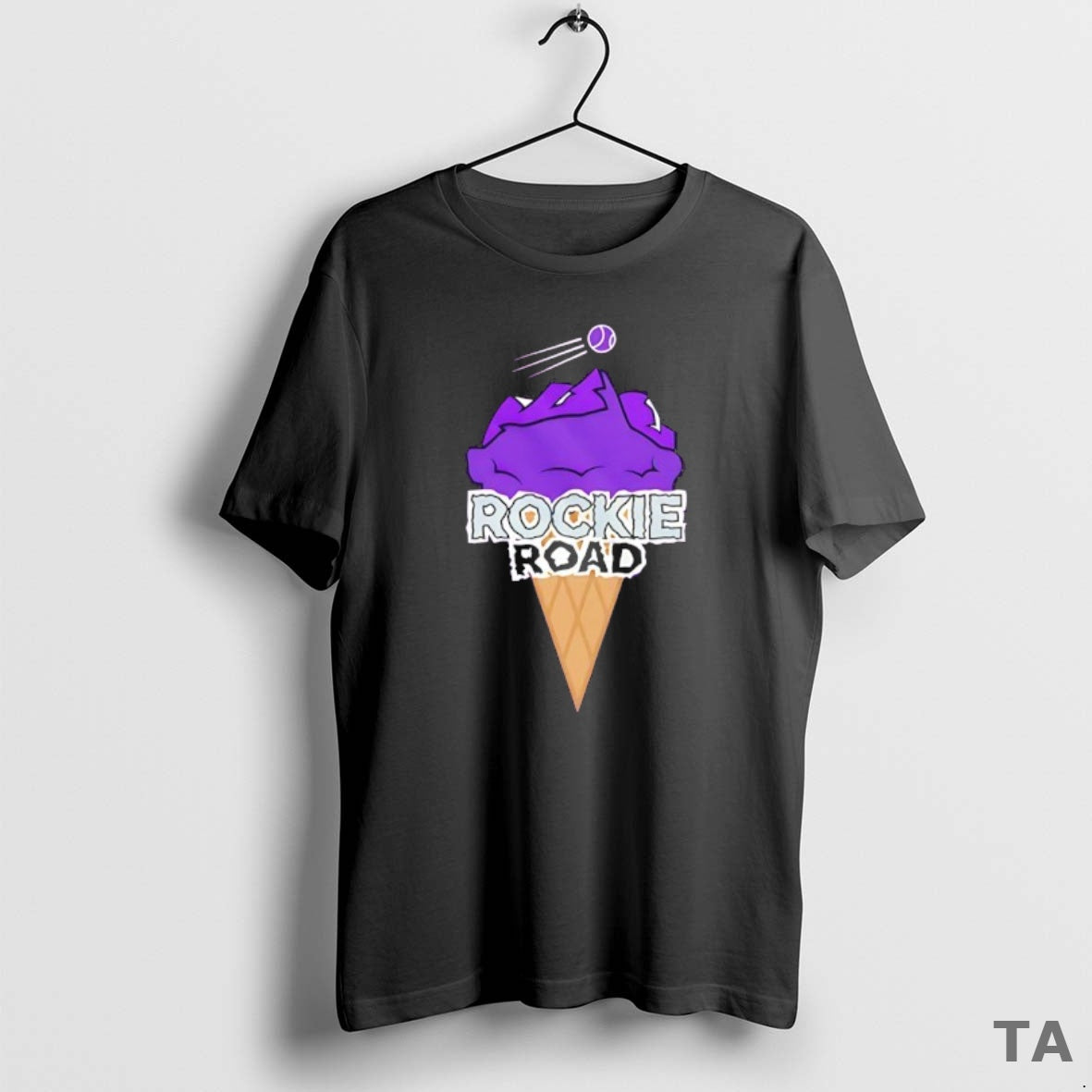 Top Rockie Road Ice Cream Colorado Rockies T Shirt Sweater Hoodie, Sweatshirt | PrintMintTees.com