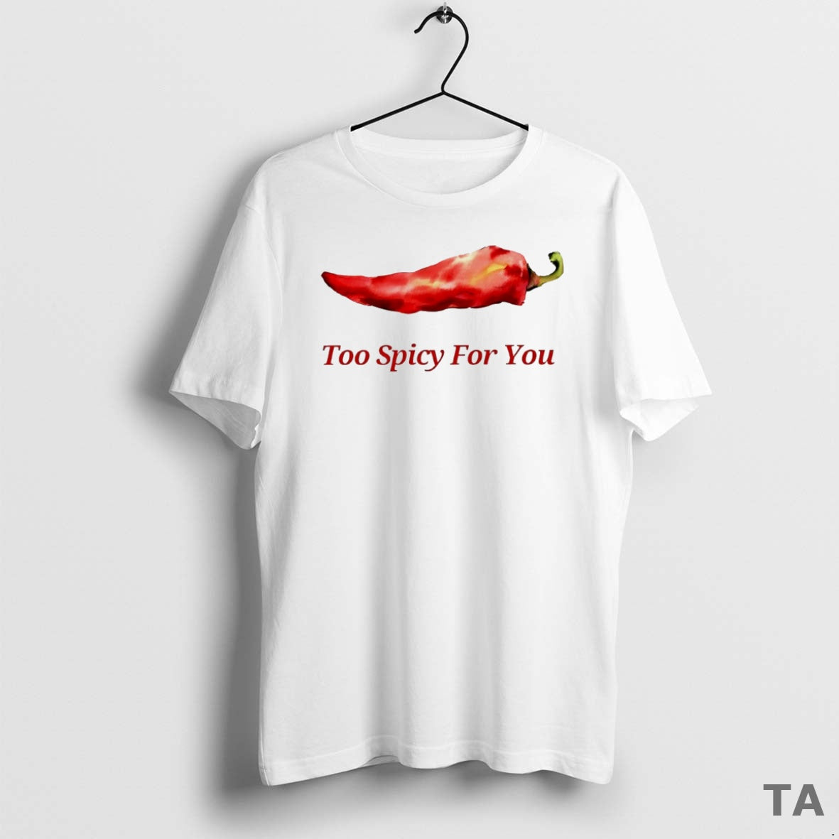 Top Too Spicy For You Chili Circle T Shirt Sweater Hoodie, Sweatshirt | PrintMintTees.com