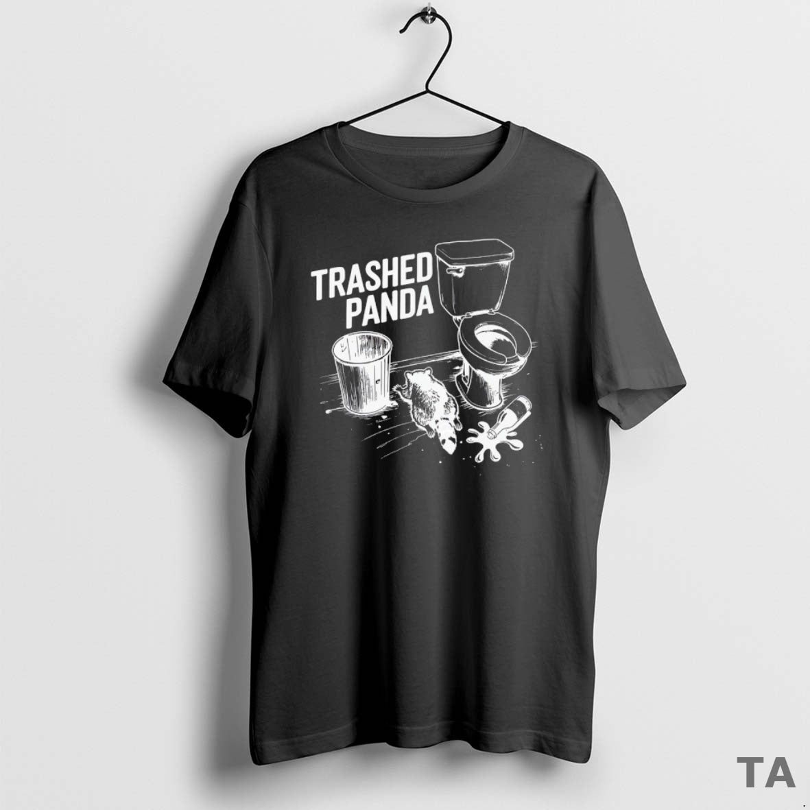 Top Trashed Panda Raccoon T Shirt Sweater Hoodie, Sweatshirt | PrintMintTees.com