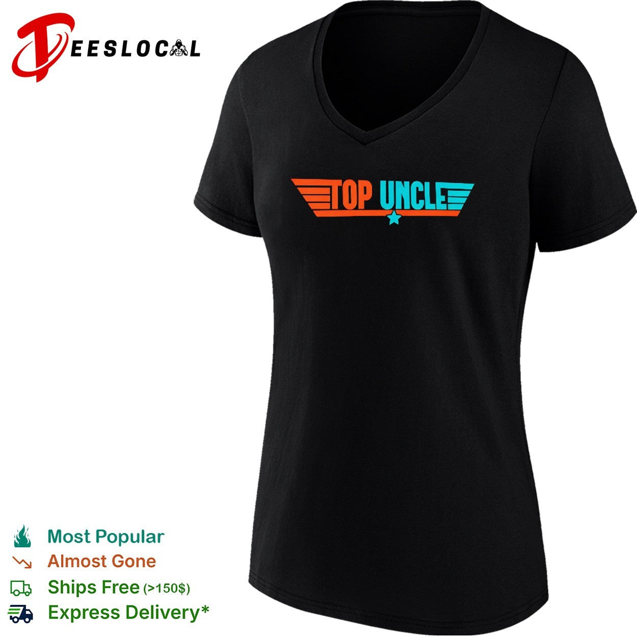 Uncle Top Gun Movie shirt