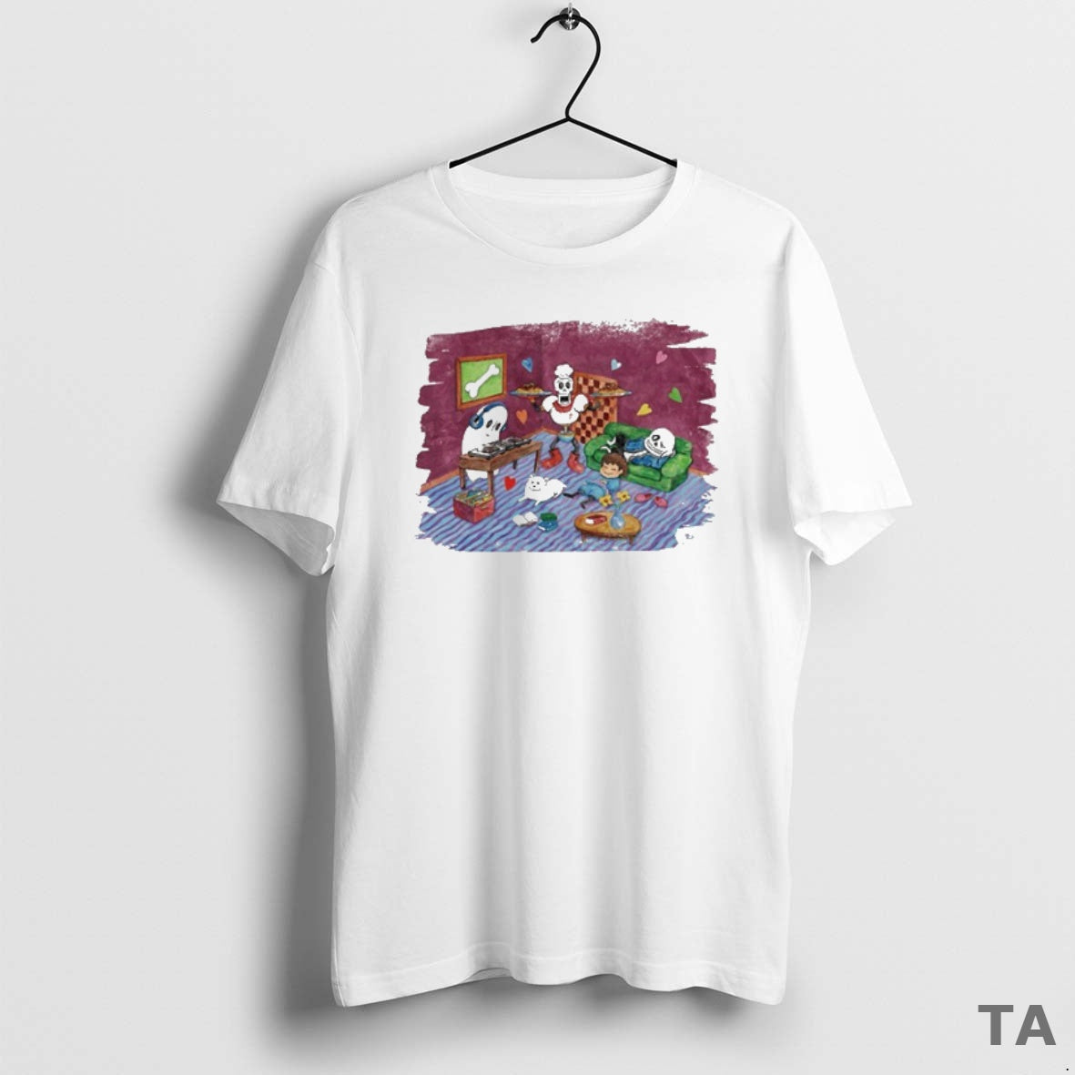 Top Undertale X Square Enix Chitei De Chill T Shirt Sweater Hoodie, Sweatshirt | PrintMintTees.com