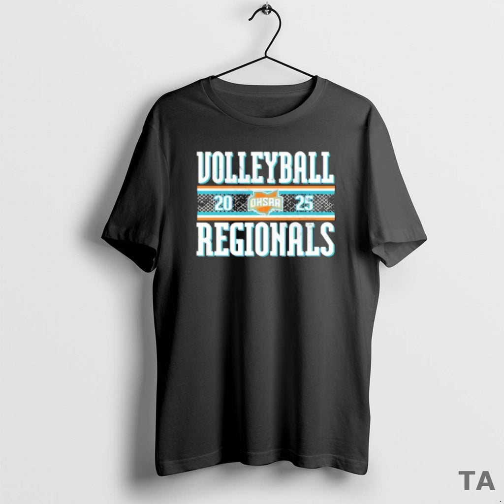 Top Volleyball Regionals 2025 Ohsaa Vintage T Shirt Sweater Hoodie, Sweatshirt | PrintMintTees.com