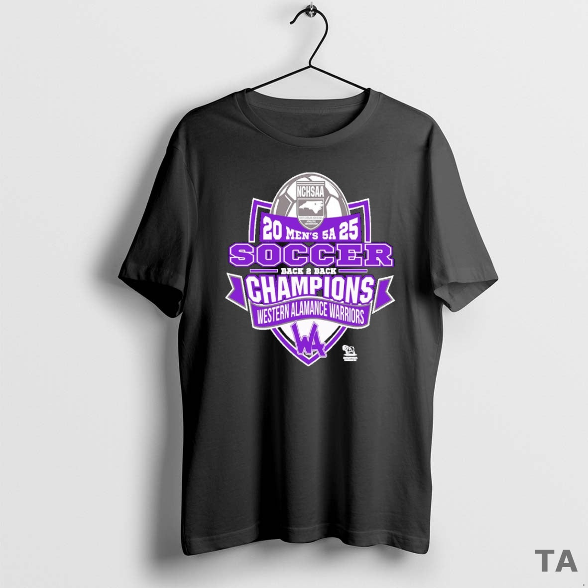 Top Western Alamance Warriors Nchsaa Soccer Division Mens 5a Champions T Shirt Sweater Hoodie, Sweatshirt | PrintMintTees.com