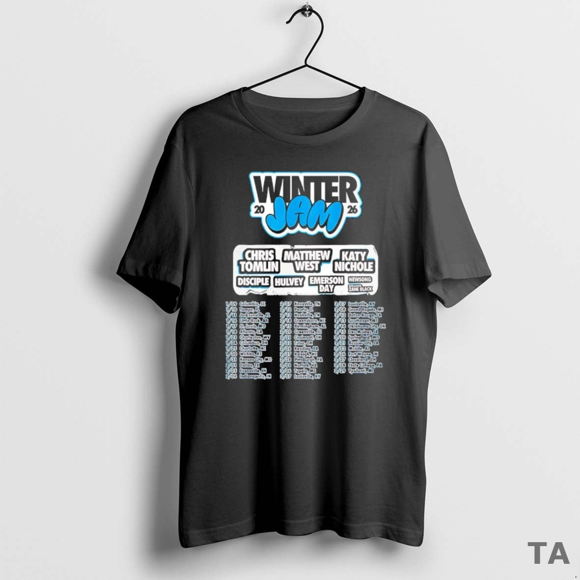Top Winter Jam Tour 2026 T Shirt Sweater Hoodie, Sweatshirt | PrintMintTees.com