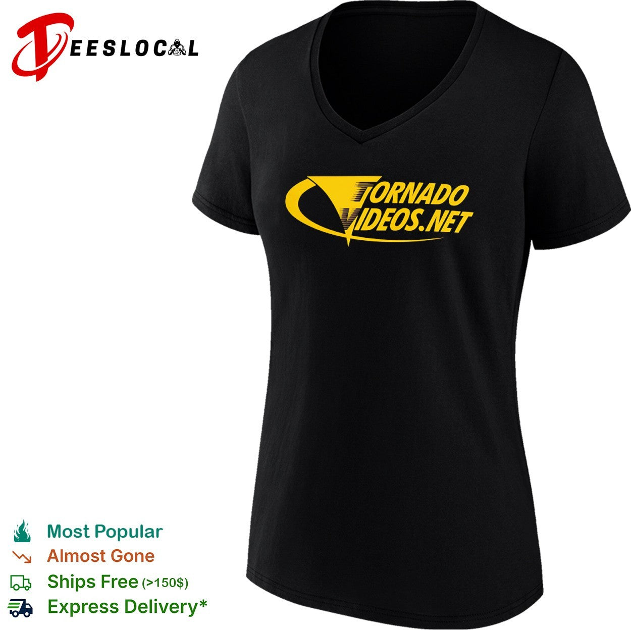 Tornado Videos Net Logo shirt