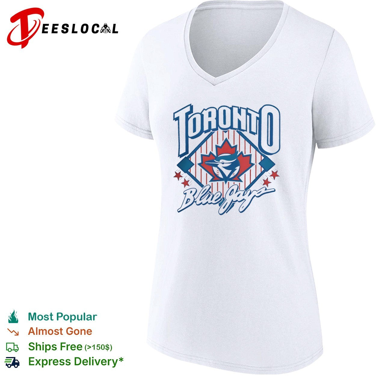 Toronto Blue Jays maple leaf shirt