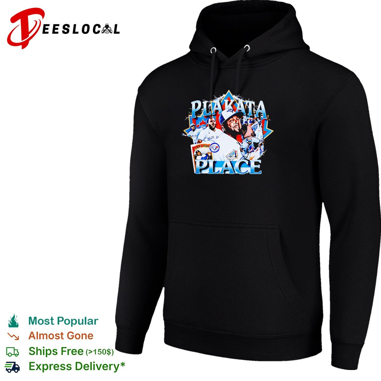Toronto Blue Jays player Plakata Place bootleg shirt
