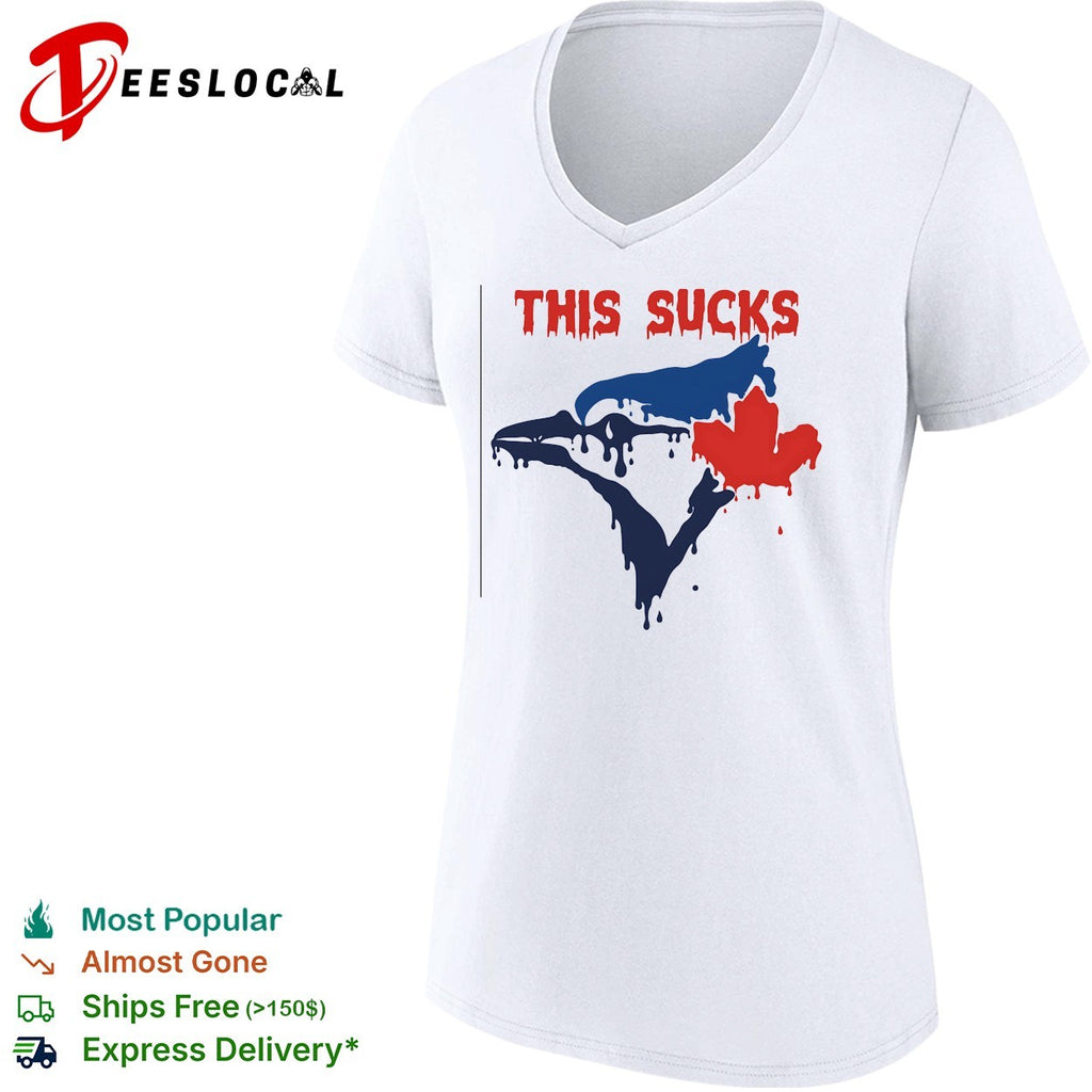 Toronto Blue Rays This sucks maple leaf shirt