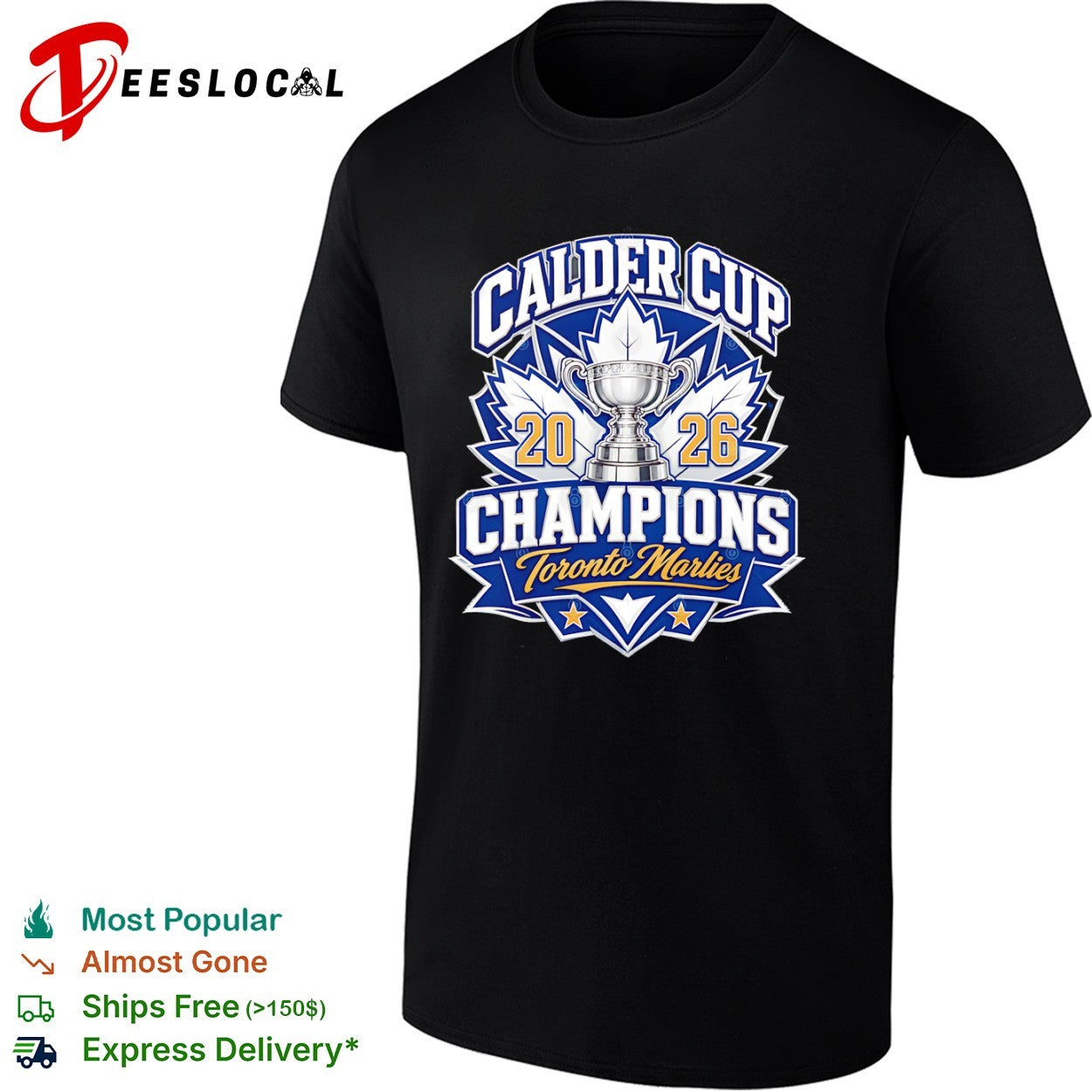 Toronto Marlies Calder Cup 2026 Champions shirt