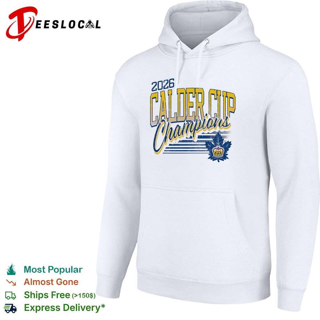 Toronto Marlies Calder Cup champions 2026 grey shirt
