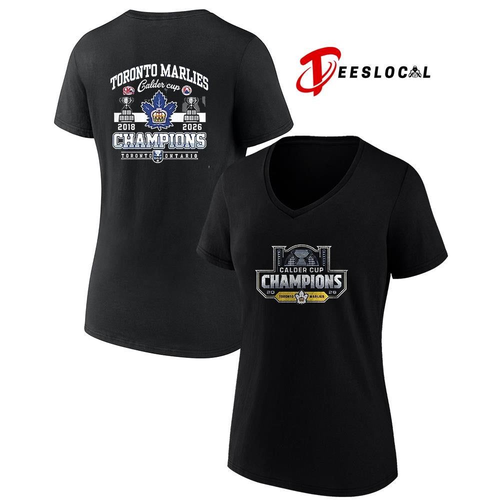 Toronto Marlies Calder Cup champions graphic shirt
