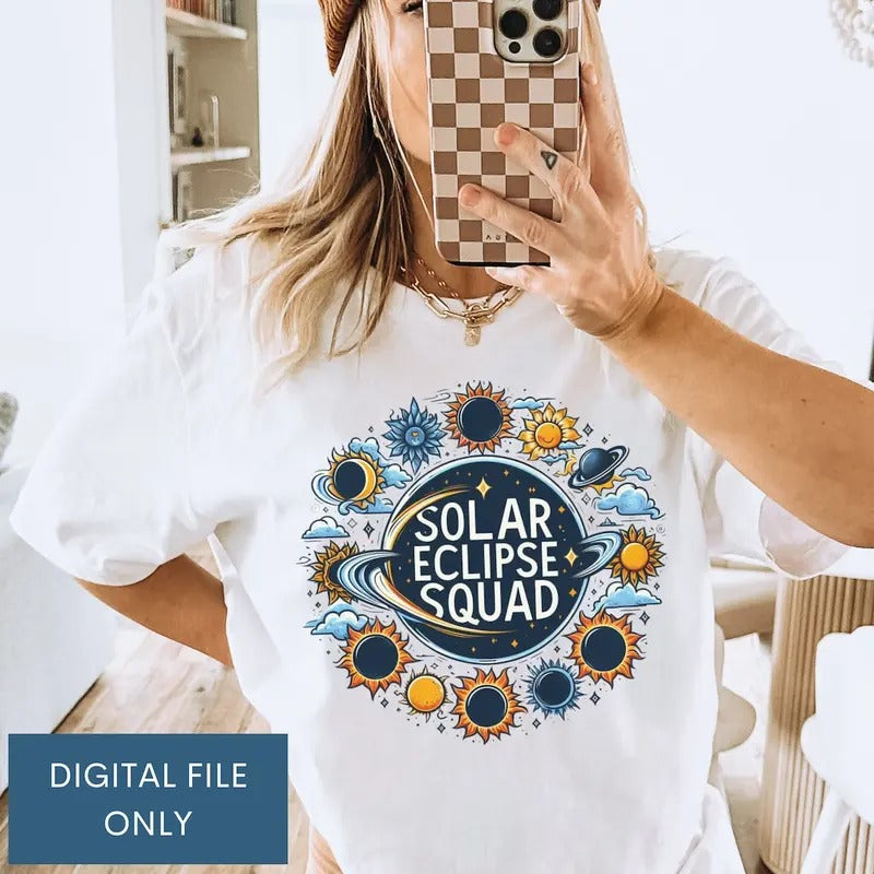 Total Solar Eclipse April 8th 2024, Total Eclipse shirt, Solar Eclipse shirt Hoodie Sweatshirt | PrintMintTees.com