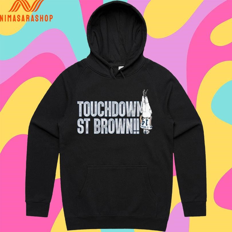 Touchdown St Brown Detroit Lions Shirts