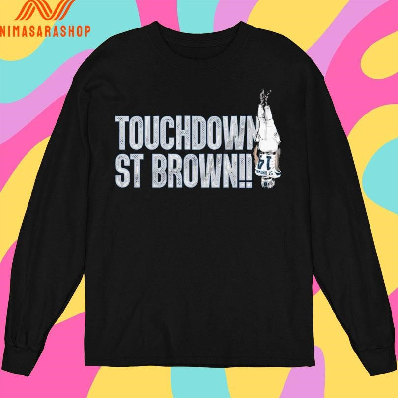Touchdown St Brown Detroit Lions Shirts