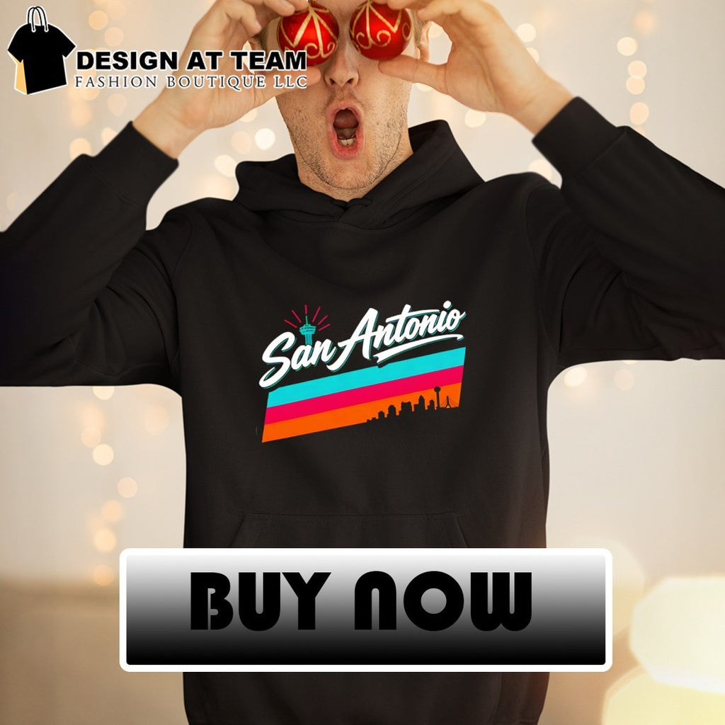Tower of the Americas skyline San Antonio Spurs Basketball NBA shirt