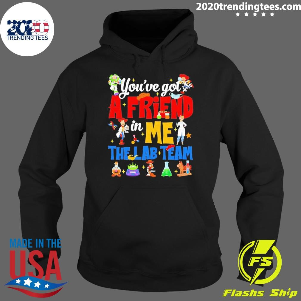 Toy Story You’ve Got A Friend In Me The Lab Team Shirt