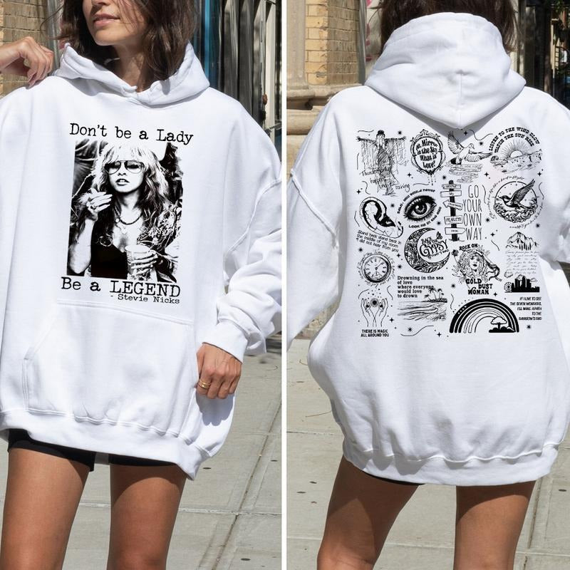 Tracklist Stevie Nicks 2 Sides Newest Hoodie, Silver Springs Shirt, Gifts For Her Sweatshirt | PrintMintTees.com