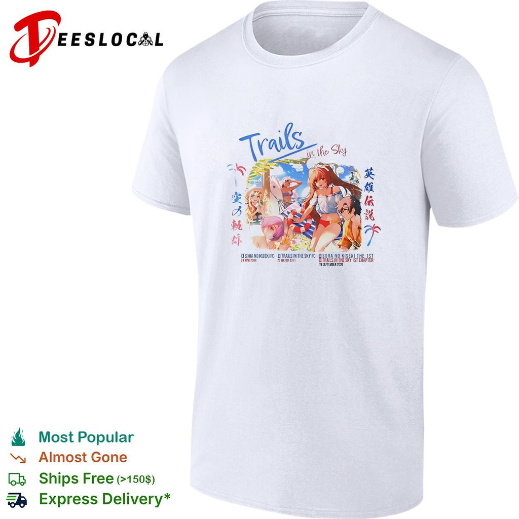 Trails in the Sky Summer vintage shirt